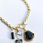 MEMPHIS GOLD-FILLED CHARM NECKLACE