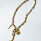 REVIVAL GOLD-FILLED CHARM NECKLACE