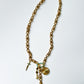 REVIVAL GOLD-FILLED CHARM NECKLACE