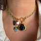 MEMPHIS GOLD-FILLED CHARM NECKLACE