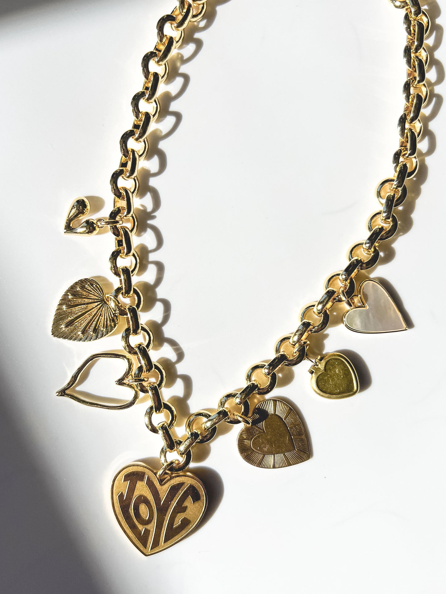 FREYA GOLD-FILLED CHARM NECKLACE