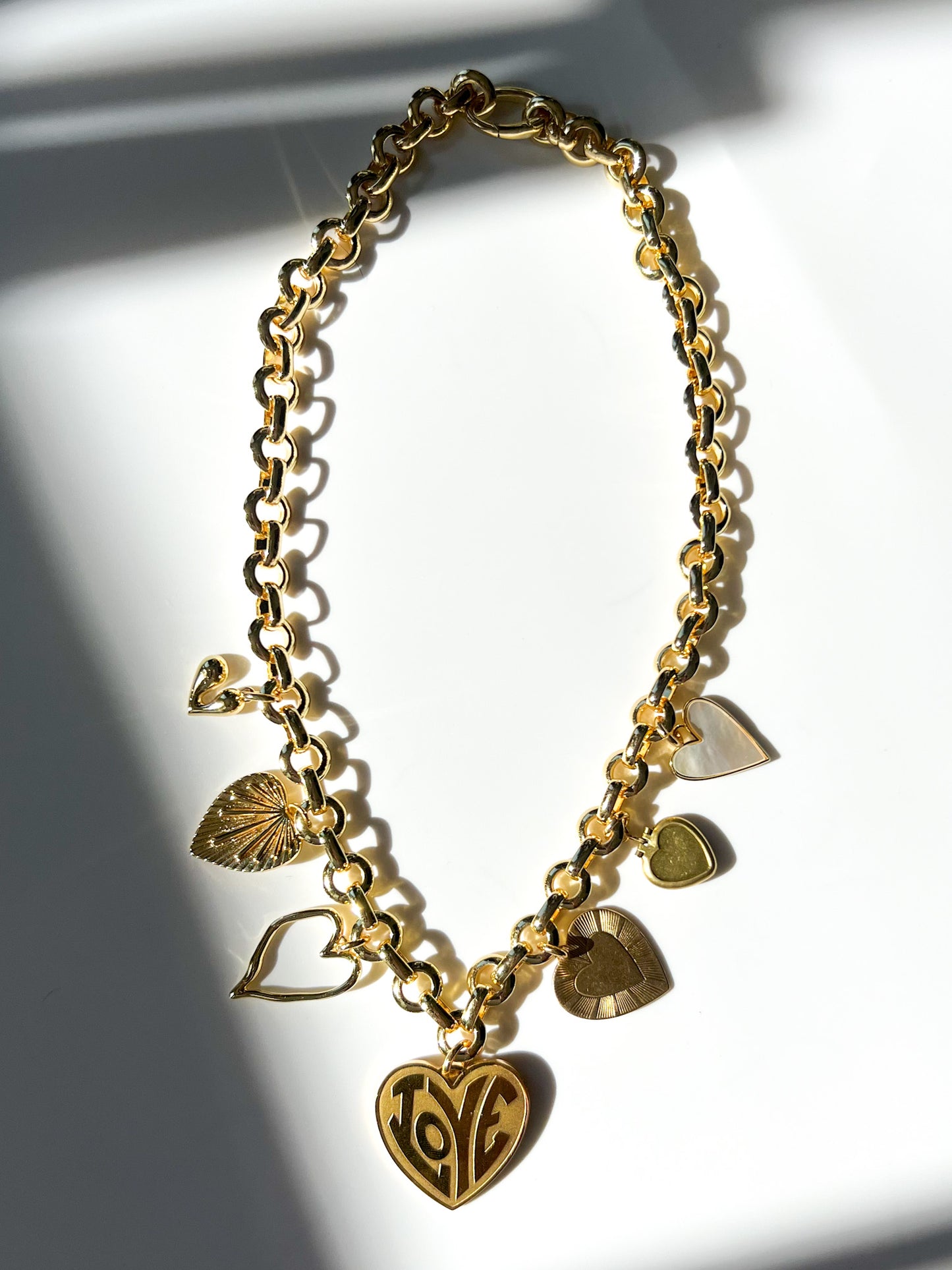 FREYA GOLD-FILLED CHARM NECKLACE